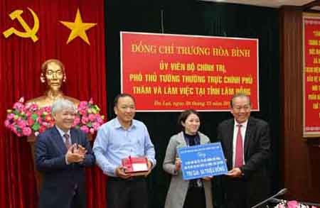 Phó Thủ tướng làm việc với Ban Thường vụ tỉnh Lâm Đồng - ảnh 2